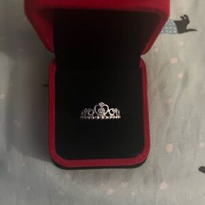 Pandora Princess Tiara Crown Ring
size 6.5 
Brand New 
Box included